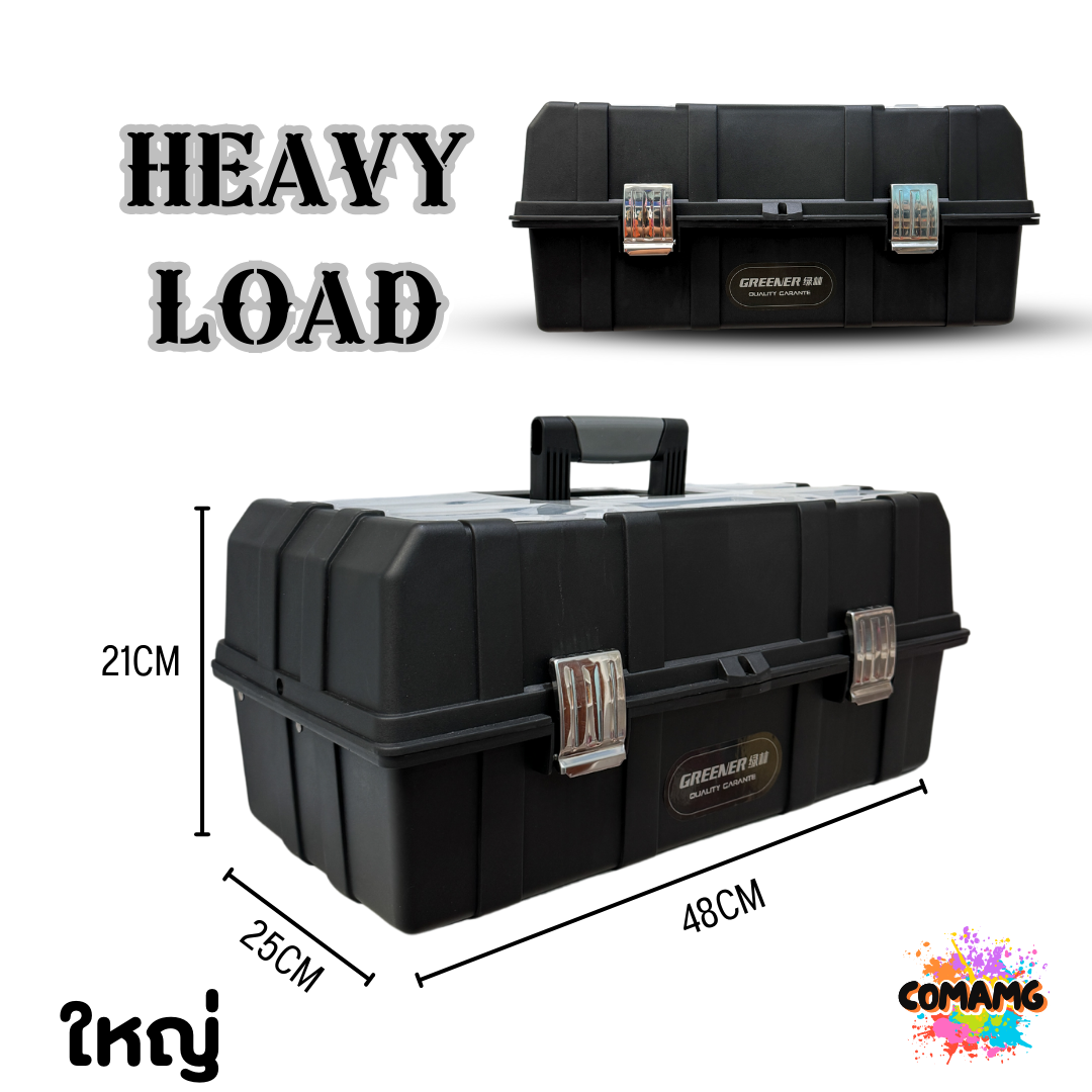 กล่องเครื่องมือช่าง 3ชั้น กล่องเครื่องมือหนา ทนทาน รองรับน้ำหนักและแรงกระแทกได้เยอะ สินค้ามีพร้อมจัดส่งจากในไทย