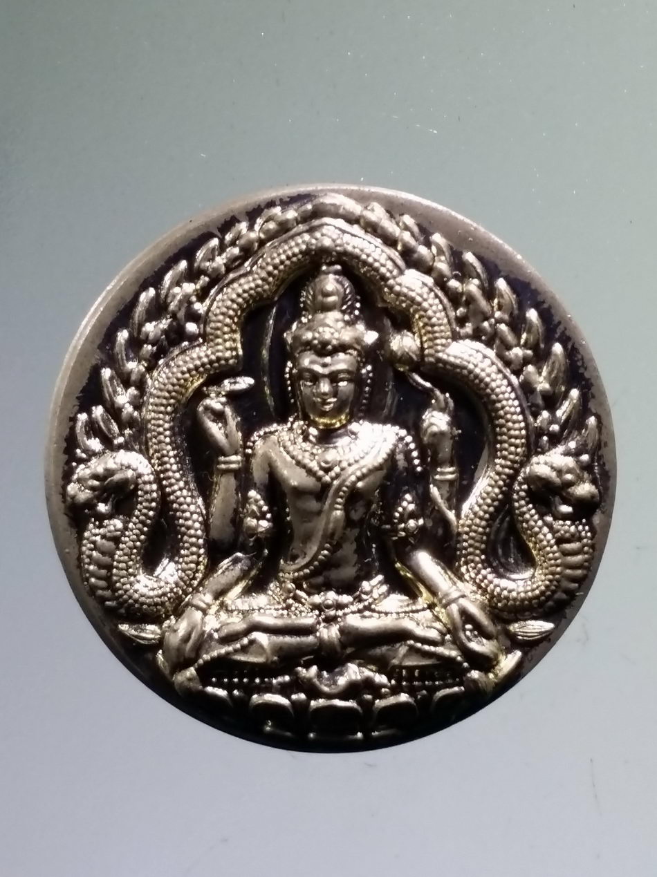 รหัสสินค้า จตุคามรามเทพ 848 เหรียญจตุคามรามเทพ รุ่น ภิไชยสมบัติ เนื้อ อัลปาก้า หมายเลข 2899 แยกจากชุดกรรมการ