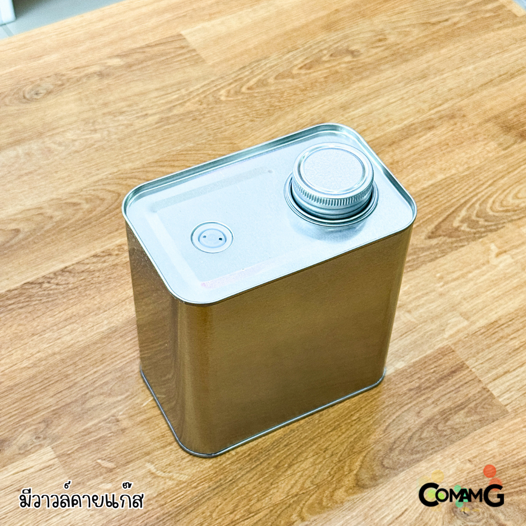 กระป๋องเก็บเมล็ดกาแฟ ขนาดใหญ่ ความจุ454g มีวาล์วคายแก๊ส ช่วยเก็บเมล็ดกาแฟให้อยู่ได้นานขึ้น พร้อมส่ง