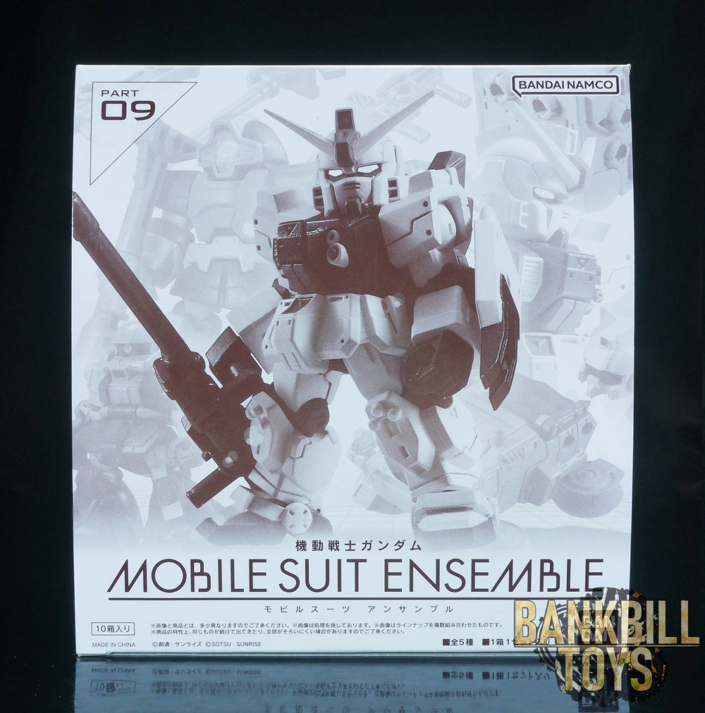 กันดั้ม Bandai Gashapon Mobile Suit Gundam Mobile Suit Ensemble Part 09 Reissue Box [10 Packs]