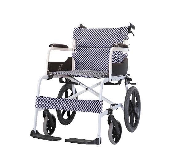 รถเข็นอลูมินัมอัลลอยด์โซม่า รุ่น SOMA 105 (SM-150.5 F16) (WheelChair SOMA 150.5 F16) น้ำหนักเบา พกพาสะดวก ของแท้ รับประกันศูนย์ไทย 1 ปี