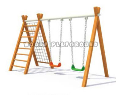 ปีนป่ายชิงช้าไม้