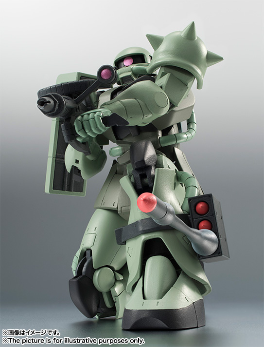 <Preorderปิดรับวันที่ 8/7/2025 มัดจำ 200 บาท THE ROBOT SPIRITS <SIDE MS> MS-06 ZAKU ver A.N.I.M.E. REISSUE