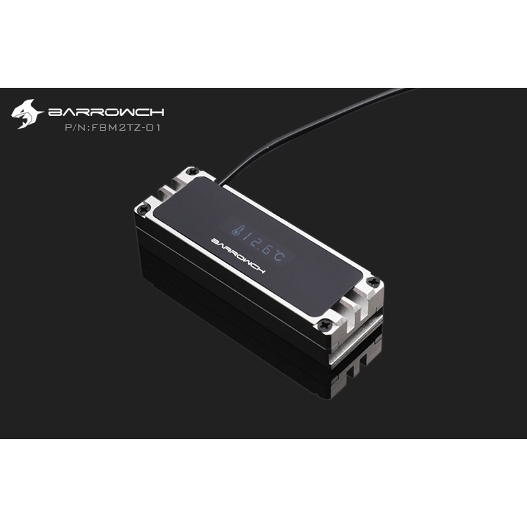 Barrow M.2 ซิงค์ระบายความร้อนSSD M.2 แบบมีจอบอกอุณหภูมิ [FBM2TZ-01]