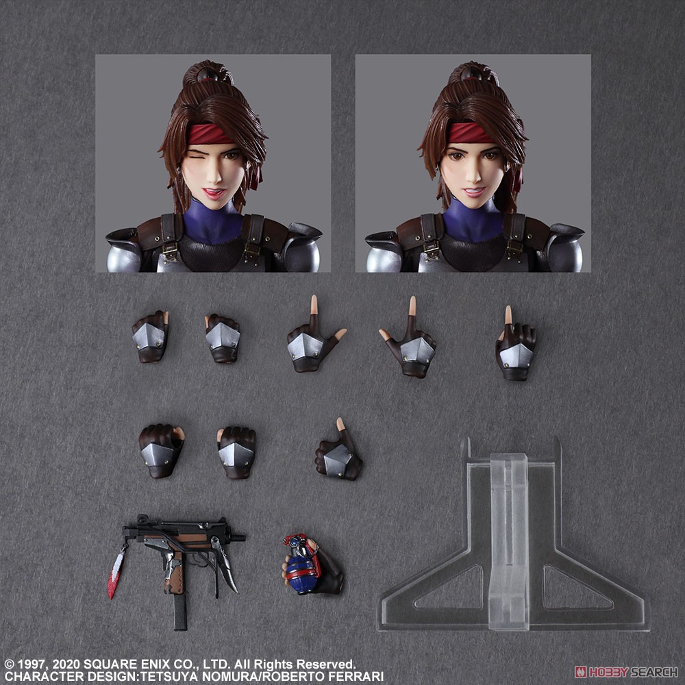 <Preorderถึง 14/7/2021>เปิดรับPreorder มัดจำ 2000 าท Final Fantasy VII Remake Play Arts Kai Jessie & Motorcycle Set (PVC Figure)