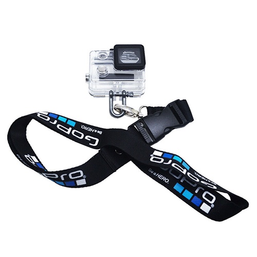GoPro Neck Strap With Stainless U Hook for GoPro Camera สายคล้องคอ พร้อมตัว U สแตนเลส