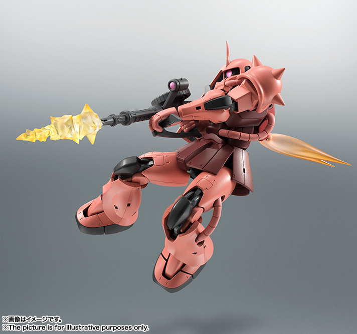 <Preorderปิดรับวันที่ 8/7/2025 มัดจำ 200 บาท THE ROBOT SPIRITS <SIDE MS> MS-06S CHAR'S ZAKU ver. A.N.I.M.E. REISSUE