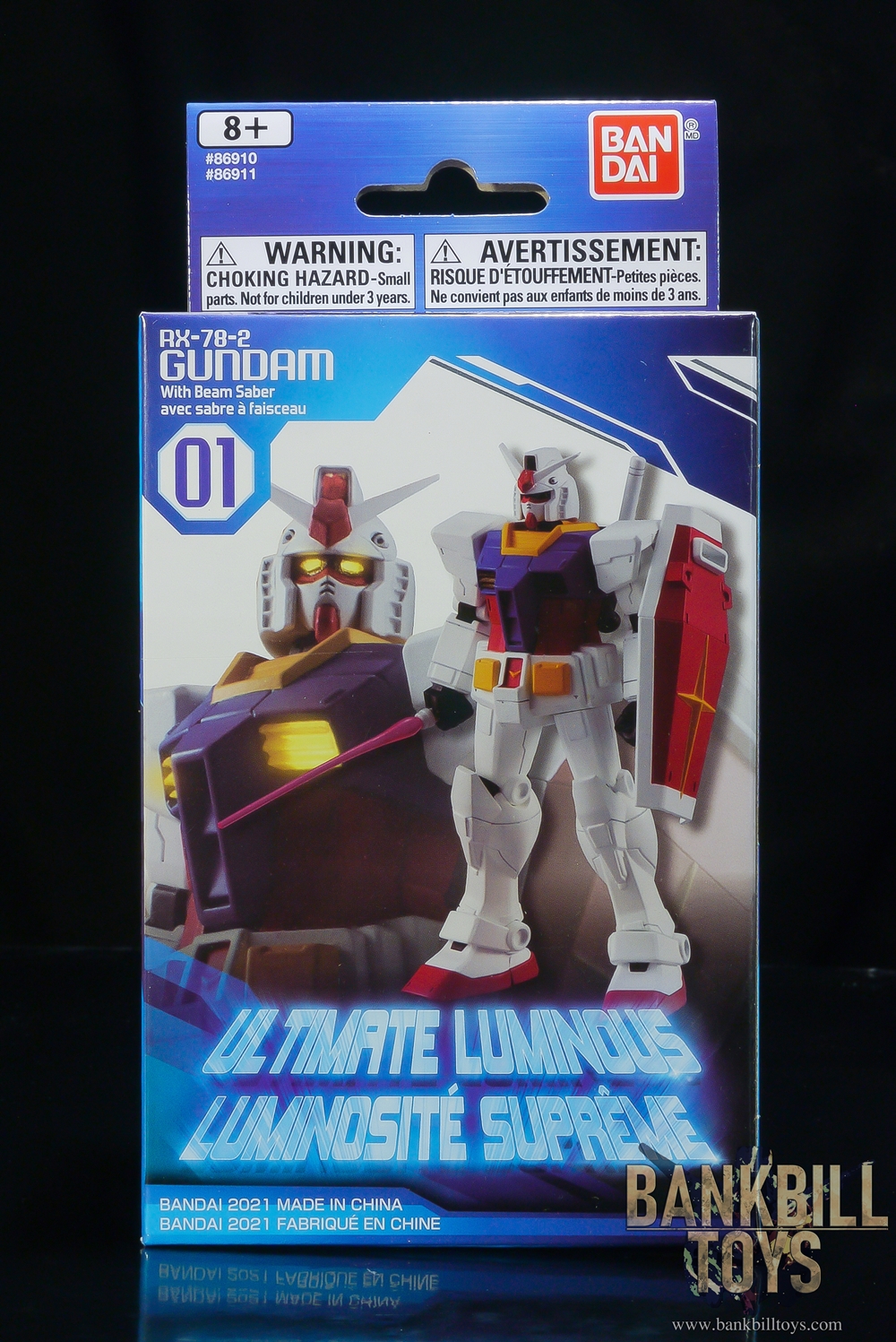 กันดั้ม Bandai America Ultimate Luminous Gundam No.01 RX-78-2 Gundam with Beam Saber