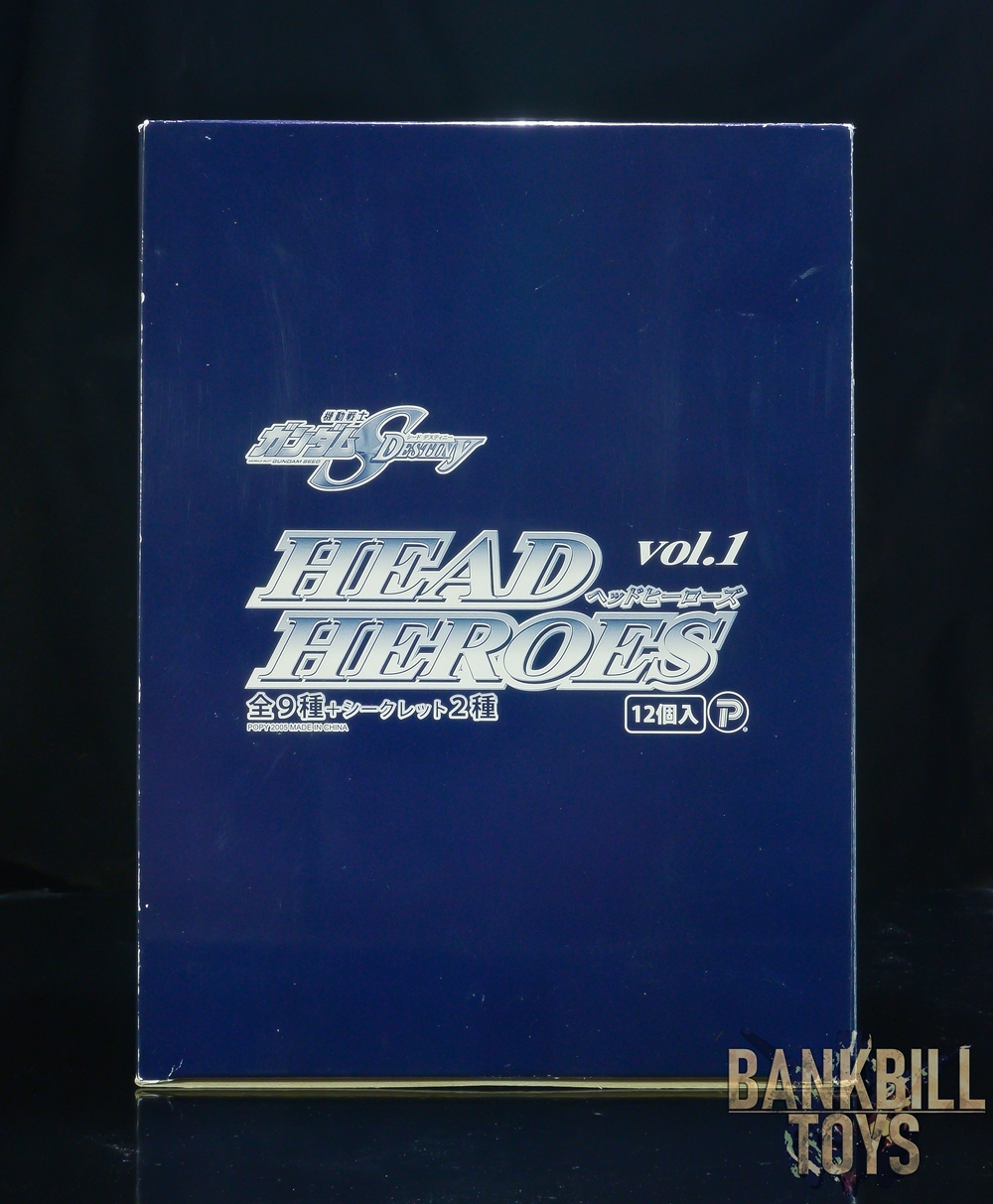 กันดั้ม Popy Trading Figure Mobile Suit Gundam Seed Destiny Head Heroes Vol.1 Box [12 Packs]