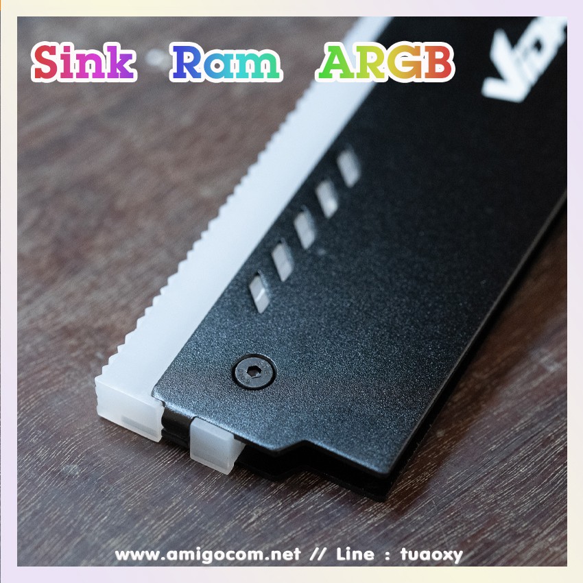 Sink Ram มีไฟARGB สามารถปรับไฟได้ หัว3พิน