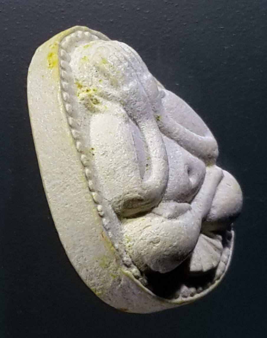 รหัสสินค้า พระมีกล่อง 267 พระปิดตาเนื้อผง วัดแจ้งศิริสัมพันธ์ อำเภอเมือง จังหวัดนนทบุรี