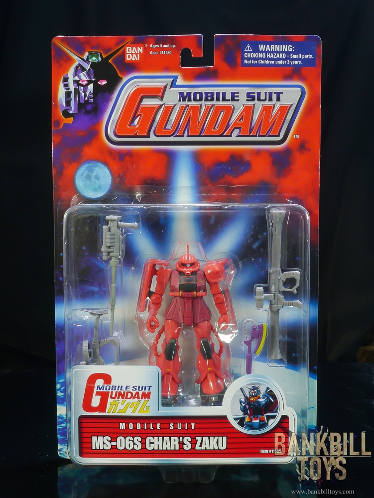 กันดั้ม Bandai America MSIA MIA Mobile Suit in Action !! MS-06S Char's Zaku