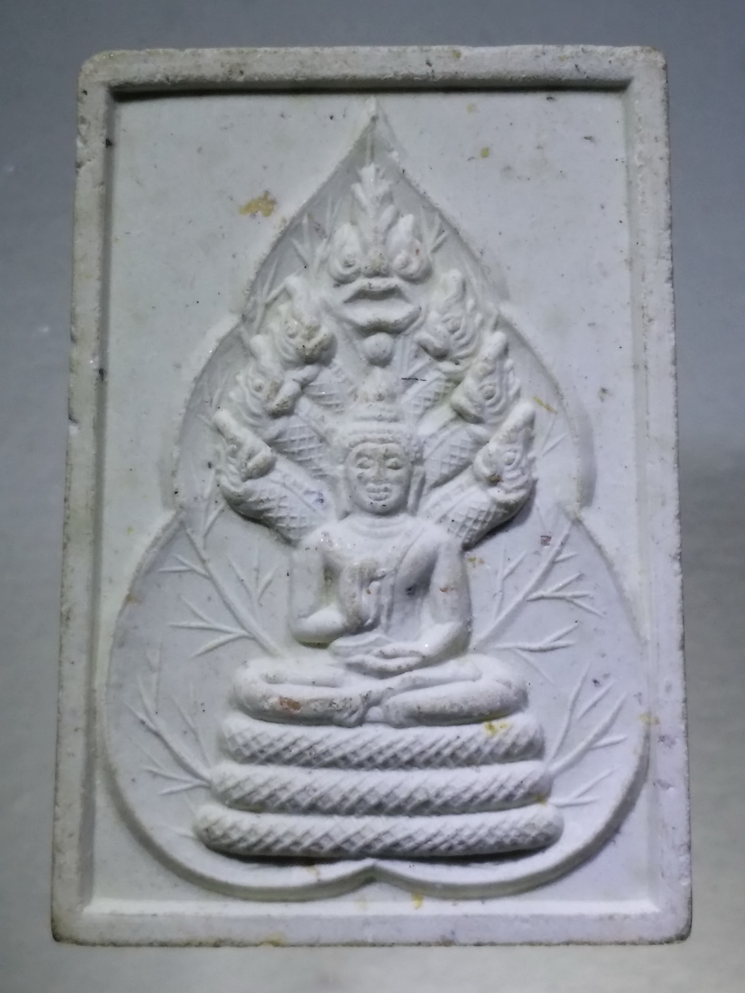 รหัสสินค้า พระเนื้อดิน เนื้อผง เนื้อว่าน 1376 พระนาคปรกเนื้อผงประทานพร ที่ระลึก 200 ปี กรมพระปรมานุชิตชิโนรส สร้างปี 2533