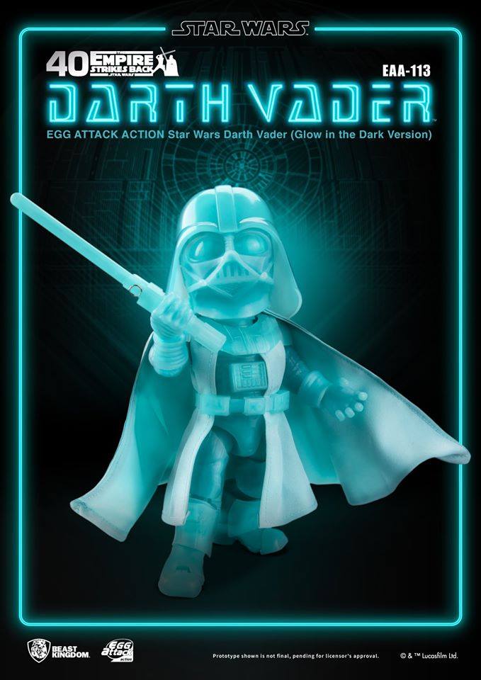 เปิดรับPreorder มีค่ามัดจำ 500 บาท Beast Kingdom: EAA-113 STAR WARS Darth Vader (เรืองแสงในเวอร์ชันมืด)