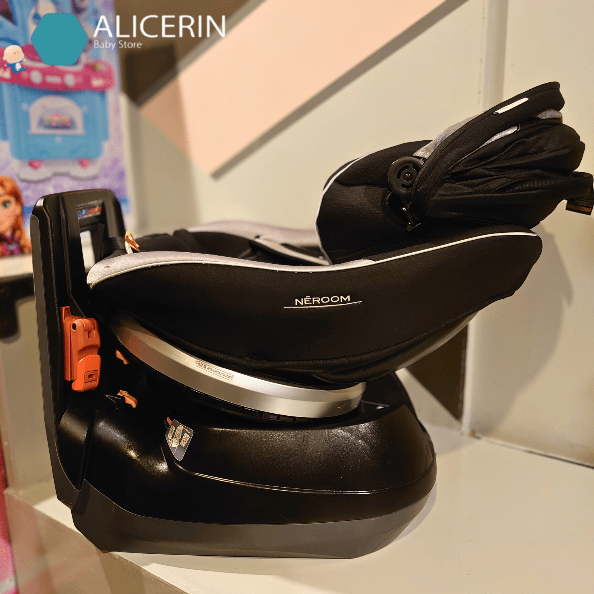 คาร์ซีทมือสอง Combi : Neroom ( Cradling 360 Culmove) คาร์ซีทใช้แล้วผ่านการตรวจสอบตามมาตรฐาน มีประกันร้าน