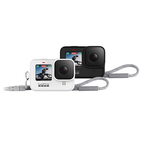 GoPro 11 / 10 / 9 Sleeve + Lanyard Black ซิลิโคนพร้อมสายคล้องคอ สีดำ Black