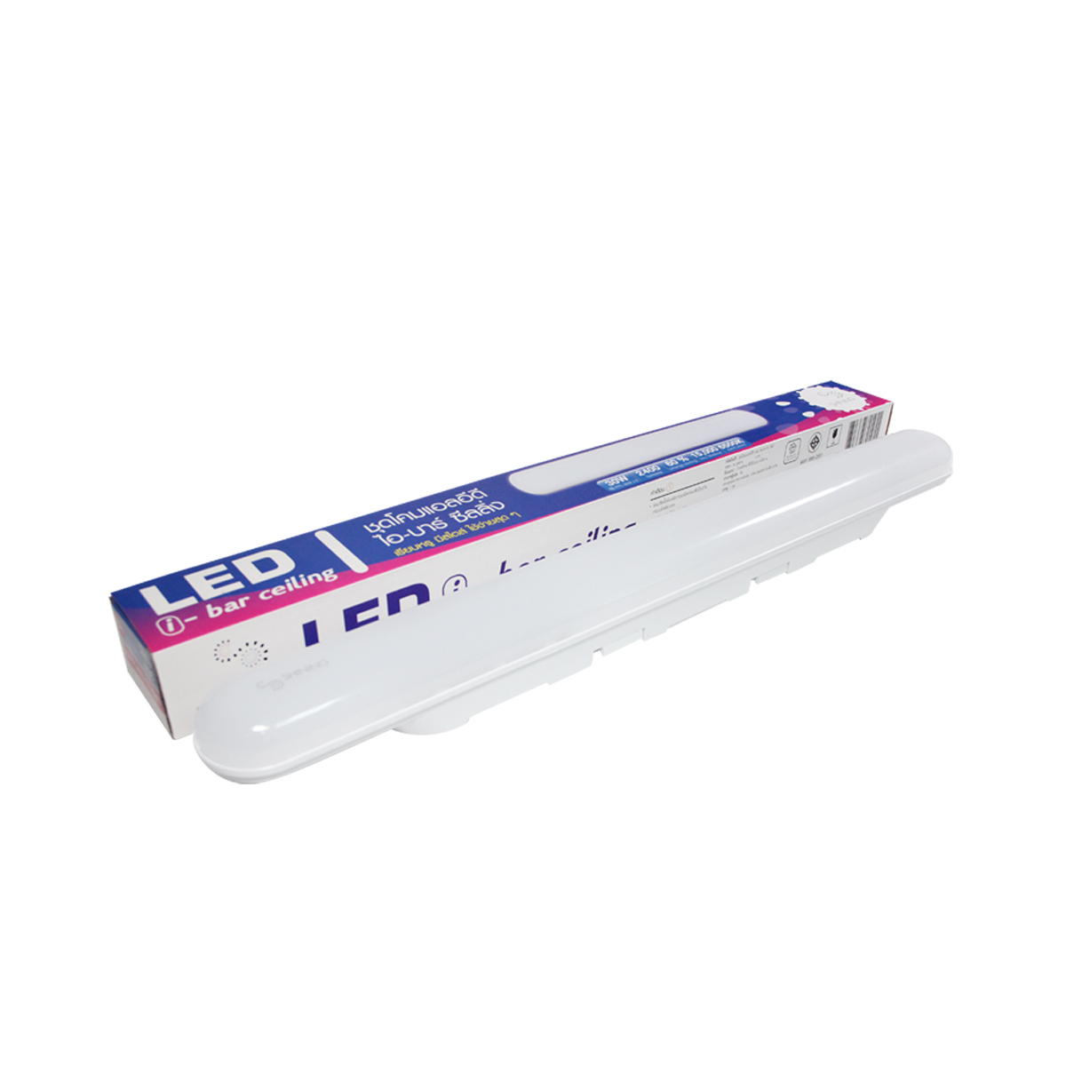 TOSHIBA ชุดโคม LED I-bar Celling 30w แสงเดย์ไลท์ LED IBAR 30W DL