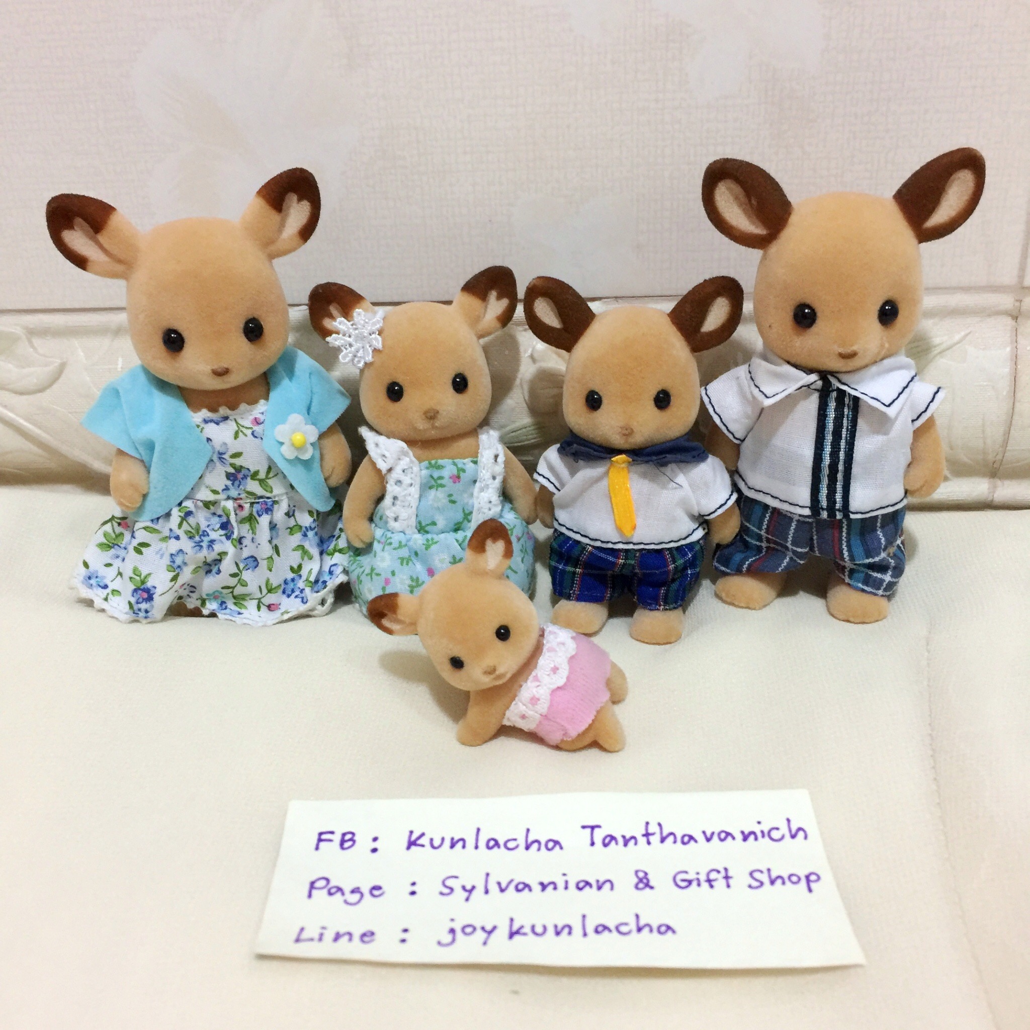 ครอบครัวกวาง ซิลวาเนียน Red Deer Family : Sylvanian Familiy