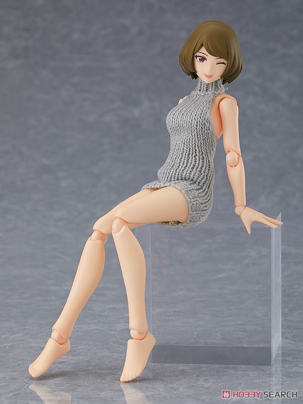 เปิดรับPreorder มัดจำ300 บาท figma Female Body (Chiaki) with Backless Sweater Outfit (PVC Figure)