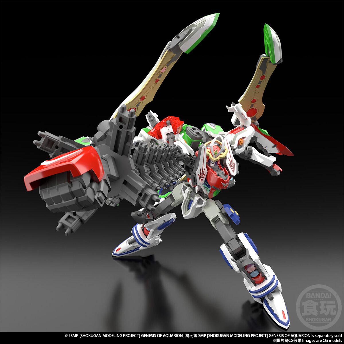 <Preorderถึง21/6//2022 > 🔔เปิดรับPreorder มัดจำ 200 บาท SMP [SHOKUGAN MODELING PROJECT] GENESIS OF AQUARION INFINITY PUNCH & OPTIONS PARTS SET** เฉพาะพาส ไม่รวมหุ่นครับ **