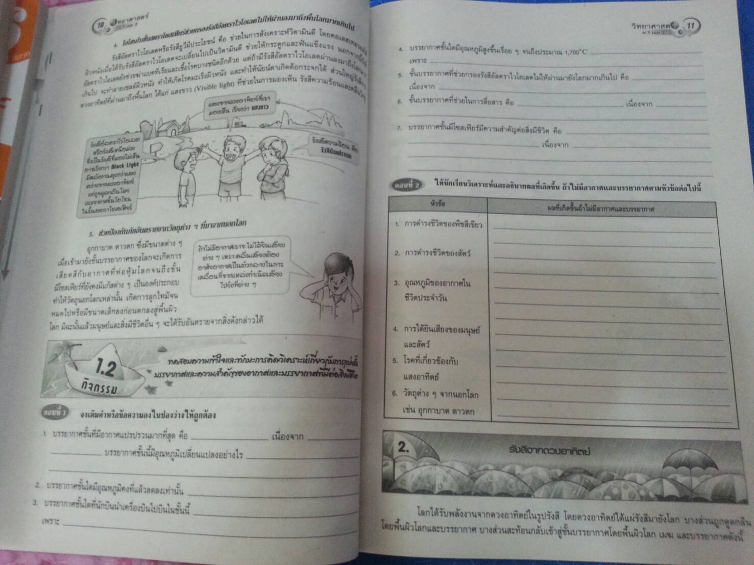 หนังสือสื่อการเรียนรู้และเสริมสร้างทักษะตามมาตรฐานและตัวชี้วัด กลุ่มสาระการเรียนรู้วิทยาศาสตร์ ชั้น ม.1 เล่ม 2 (2) สำนักพิมพ์นิยมวิทยา