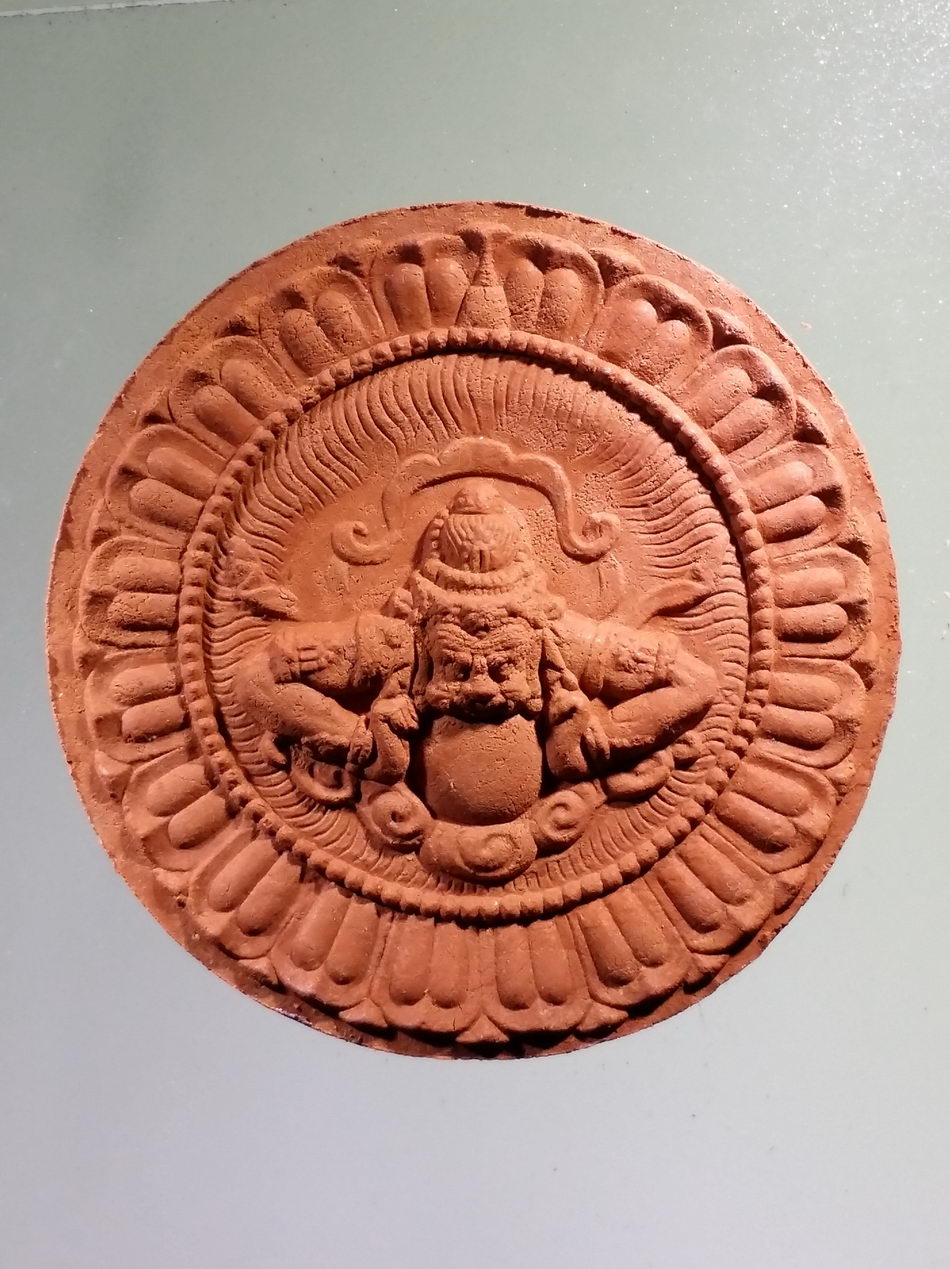 รหัสสินค้า จตุคามรามเทพ 784 จตุคามรามเทพ รุ่นมหาปาฏิหาริย์มั่งมีทรัพย์ เนื้อว่านแดง