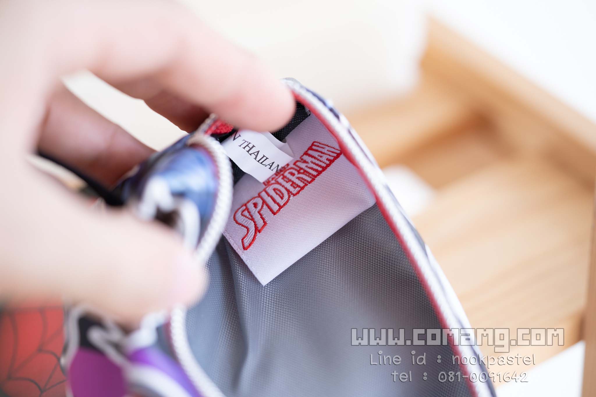 กระเป๋าดินสอสไปรเดอร์แมน ทรงกระบอก (Spider-man) ลิขสิทธิ์แท้