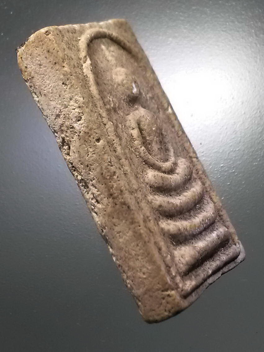 รหัสสินค้า พระไม่ทราบที่ 503 พระสมเด็จเนื้อผง หลังยันต์ ปั้มตรายาง ไม่ทราบที่