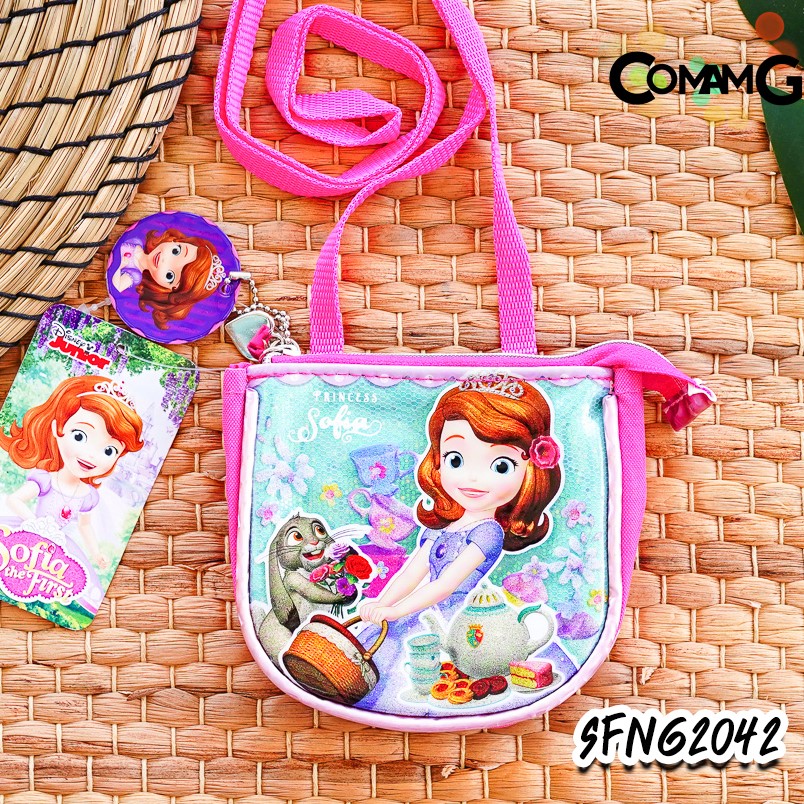 กระเป๋าคล้องคอเด็ก รุ่นตูดกลม ลิขสิทธิ์แท้