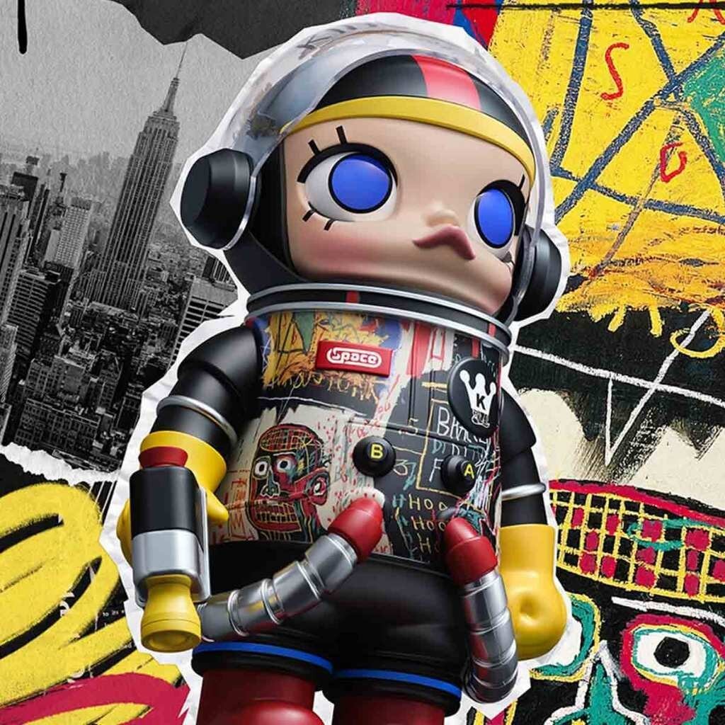 Popmart Space Molly 400% Jean-Michel Basquiat พร้อมส่ง