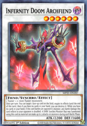 PHRA-JP037 Infernity Doom Archfiend [SR]