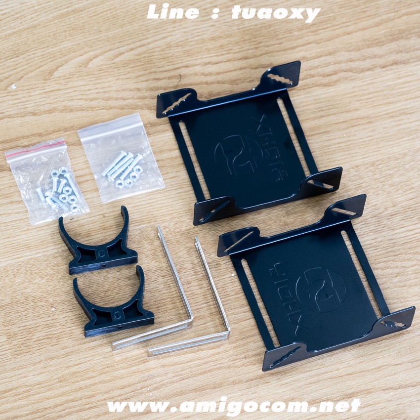 ขาเหล็กตัวช่วยยึดหม้อน้ำ สำหรับเคสคอมพิวเตอร์