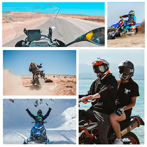 Telesin Motorcycle Helmet Chin Stand Mount Holder สายรัดคาง ที่ยึดติดหมวกกันน็อค สายรัดคางหมวกกันน็อค for GoPro / Phone