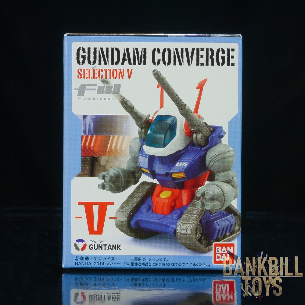 กันดั้ม Bandai Candy Toy FW Gundam Converge Selection V RX-75 Guntank
