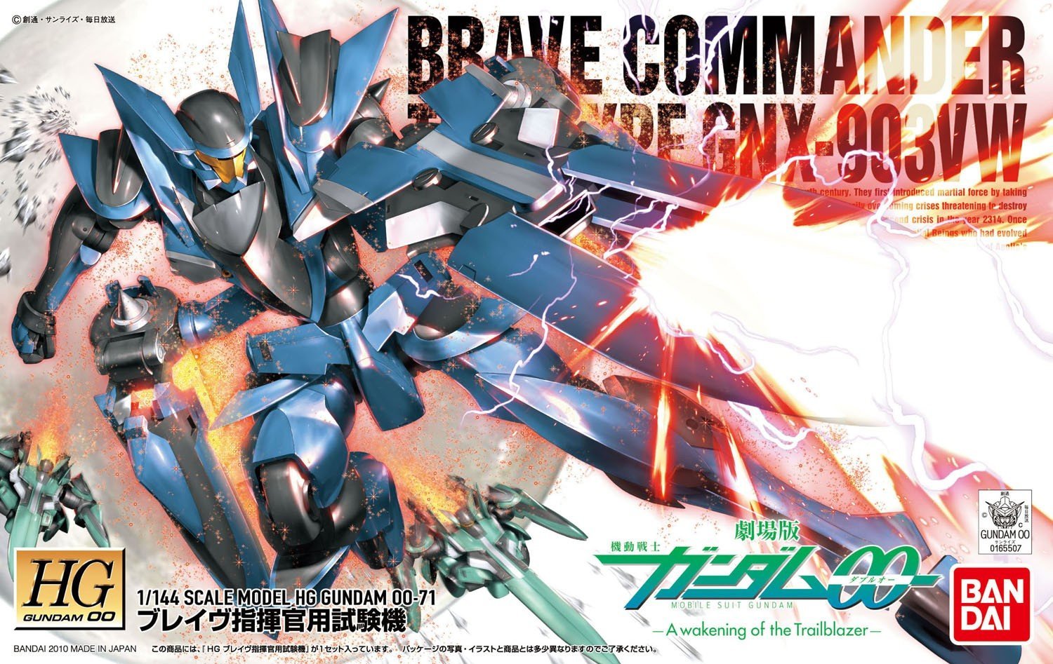 HGOO71 Brave Commander Test Type
