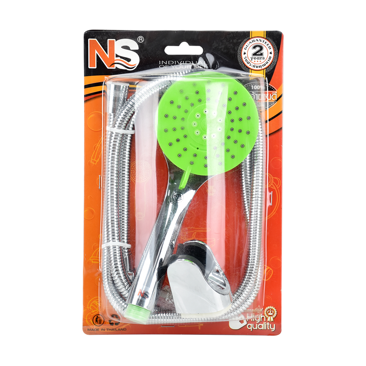 NS ชุดฝักบัวอาบน้ำปรับได้ 3 ระบบ คละสี #3013_SW-055