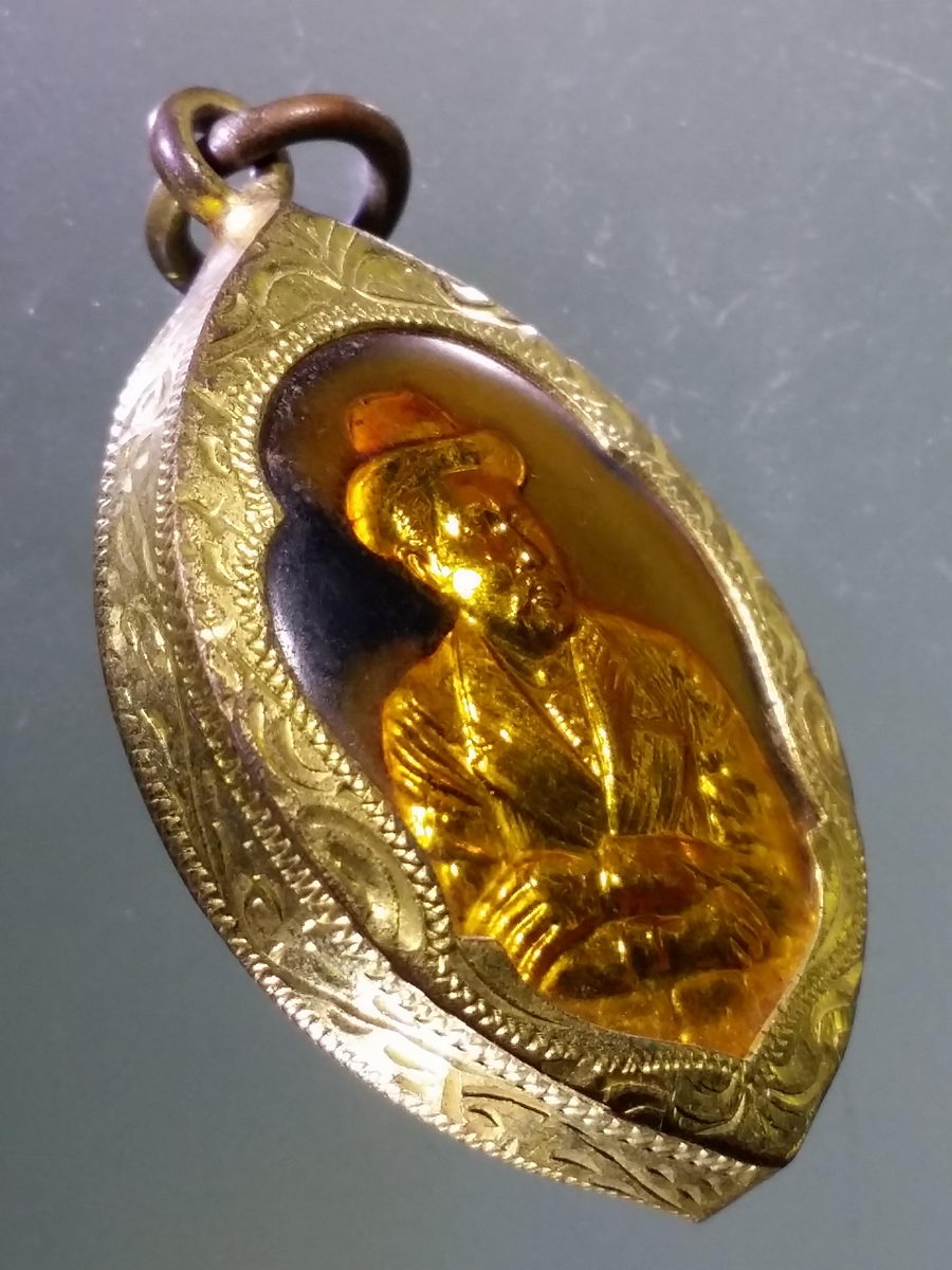 Antig Pim 213 เหรียญกะไหล่ทองลงยา รัชกาลที่ 5 วัดชัยพฤกษ์มาลา สร้างปี 2537