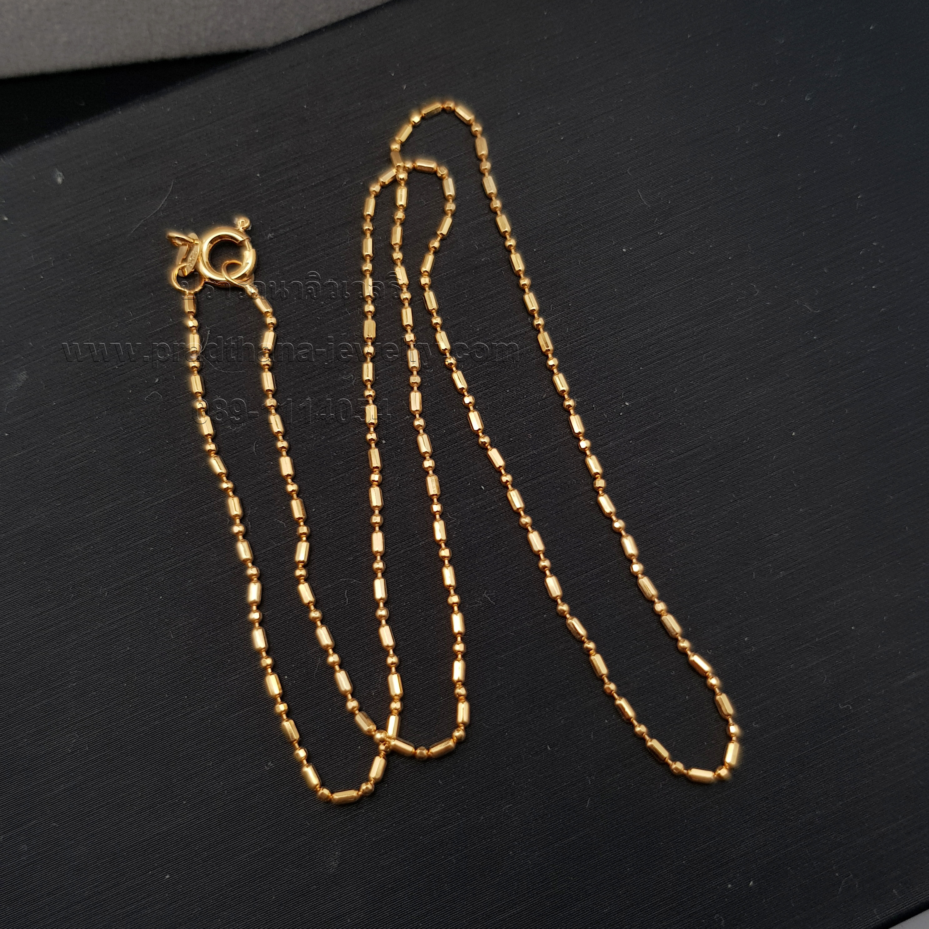 สร้อยคอลายไข่ปลาสั้นยาว **ขายแล้ว**