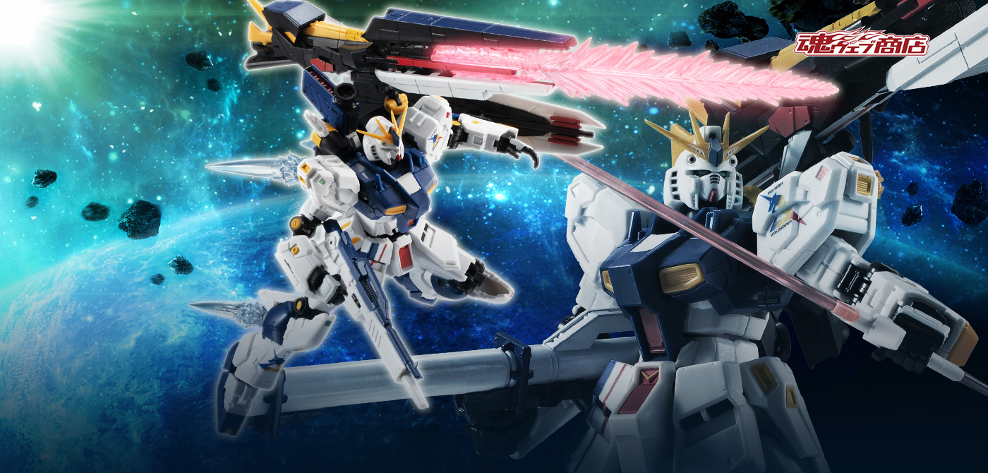 กันดั้ม Bandai Spirits Gundam Side-F Fukuoka & Premium Bandai Tamashii Web Shop Limited The Robot Spirits <SIDE MS> R-SP RX-93ff Nu Gundam Option Parts Set