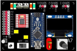 Kroro Nano Shield (รวมโมดูลและบอร์ดNano)