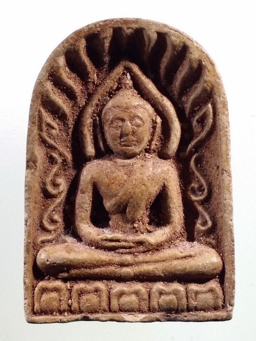 รหัสสินค้า พระเนื้อดิน เนื้อผง เนื้อว่าน 8483 พระซุ้มกอ เนื้อผง รุ่นทวีคูณ ไม่รู้ที่