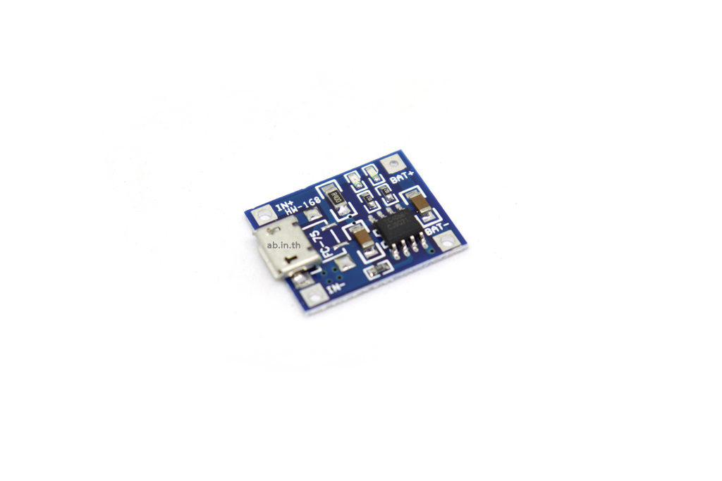 18650 lithium battery charging 1A board TP4056 (Micro USB)
