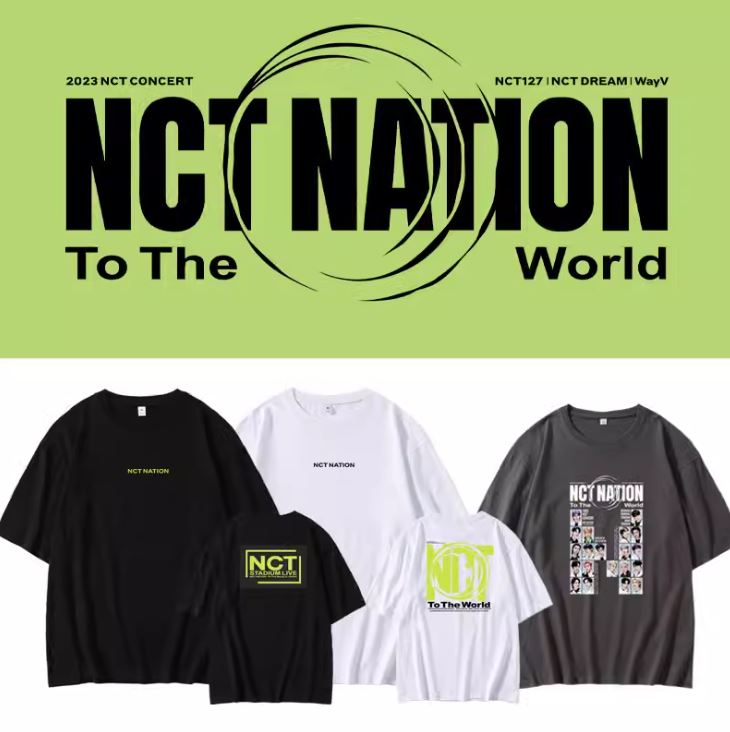 เสื้อยืด NCT : NATION To The World