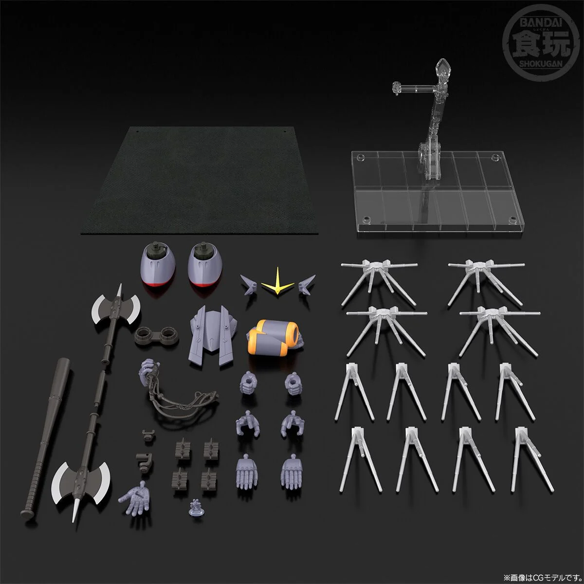 < Preorder ปิดวันที่ 30/4/2025 > 🔔เปิดรับPreorder มัดจำ 300 บาท *เฉพาะอุปกรณ์เสริม** SMP [SHOKUGAN MODELING PROJECT] "GUNBUSTER" GUNBUSTER IS INVINCIBLE AS BLAZING INFERNO OPTION SET W/O GUM