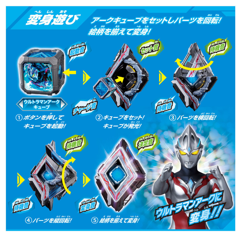 พร้อมส่ง DX ARC RISER & ARC EYES SWORD SET อุลตร้าแมนอาร์ค