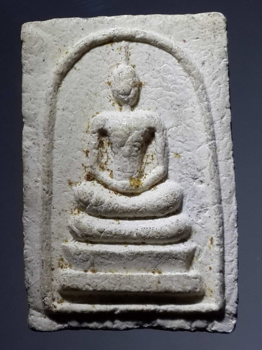 รหัสสินค้า พระสมเด็จ วัดต่างๆ 677 พระสมเด็จเนื้อผง หลังยันต์พุฒซ้อน ไม่ทราบที่