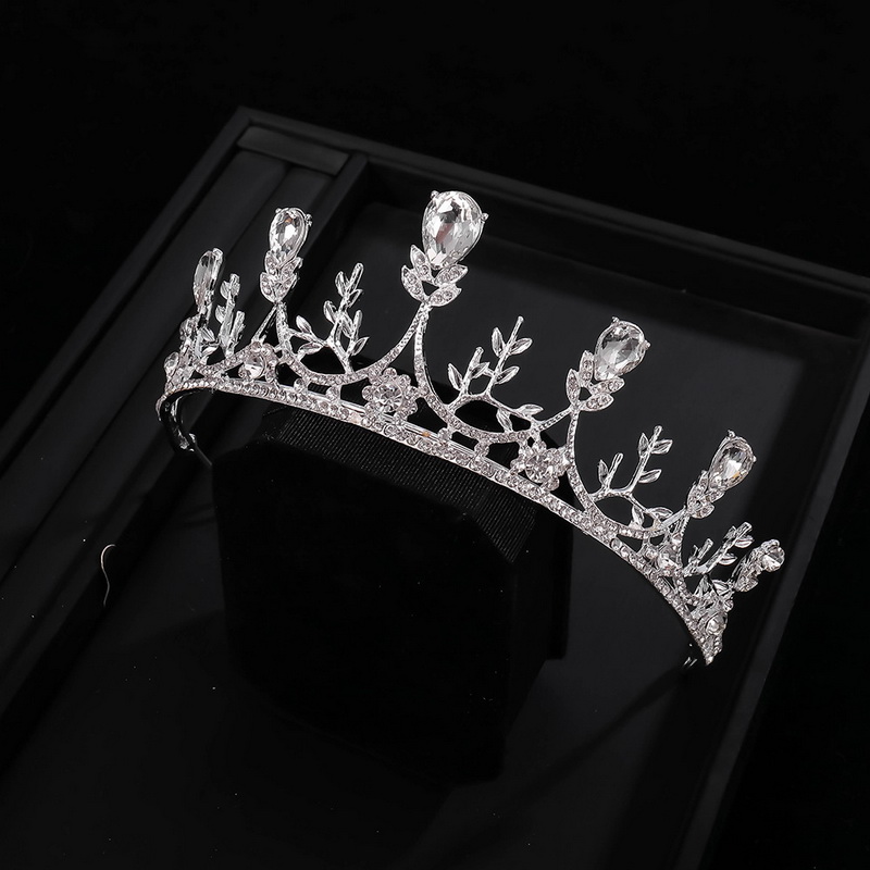 As1309- พร้อมส่งจากไทย มงกุฎเพชร ตกแต่งประดับเพชร สวยหรูดูเลิศ ทรงสวยแบบดูสง่างาม มงกุฎเจ้าหญิง มงกุฎนางฟ้า