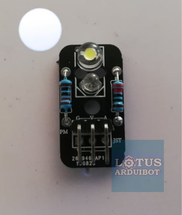 Lotus T3 PinHD2.54mm (LEDสีขาว)