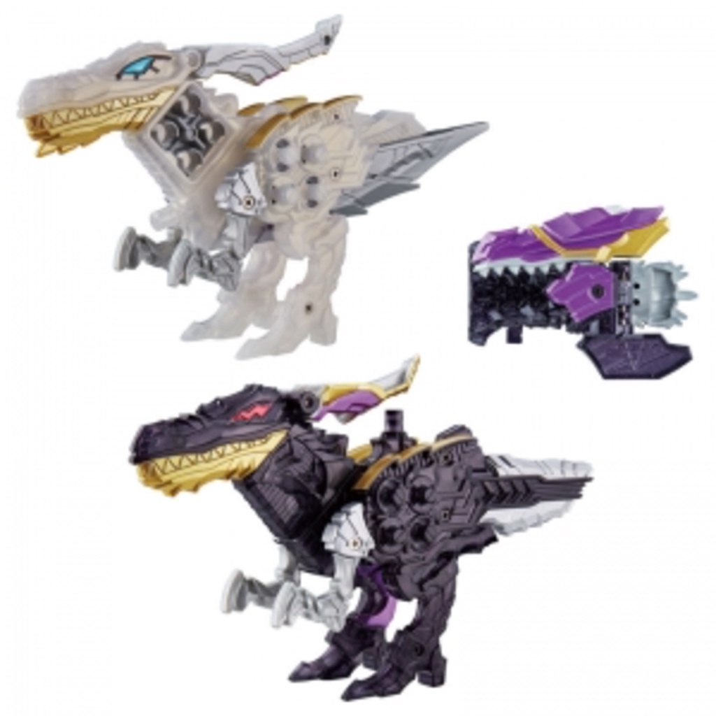 หุ่นริวโซลเจอร์ แรพเตอร์ มือ2 DX Ryusoulger Shine Raptor & Shadow Raptor Set