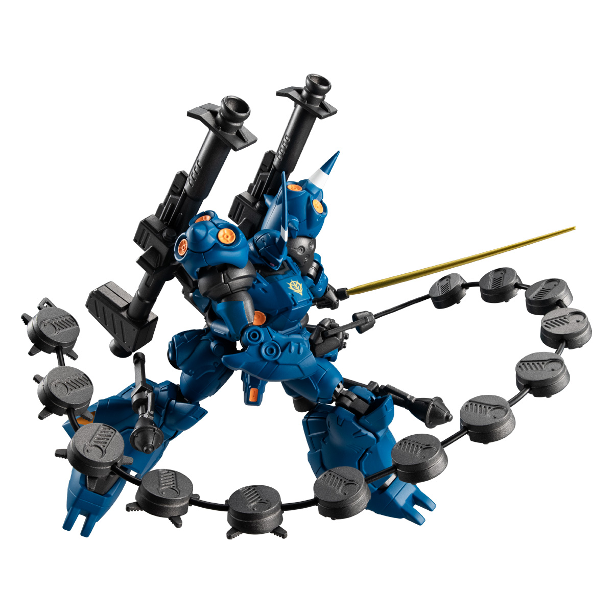 กันดั้ม Bandai Candy Toy Mobile Suit Gundam G Frame FA EX01 MS-18E Kampfer & RX-78NT-1FA Alex -Full Armor Equipment- Set